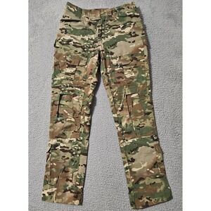 Tactical Cargo Pants Camouflage Outdoor Green Mens 30x32‎ Rugged Texture Comfort